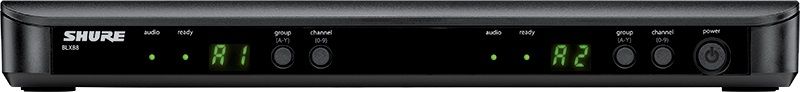 Shure BLX288-PG58 dobbelt trådløst mikrofonsystem med 2x PG58 (823-832MHz)