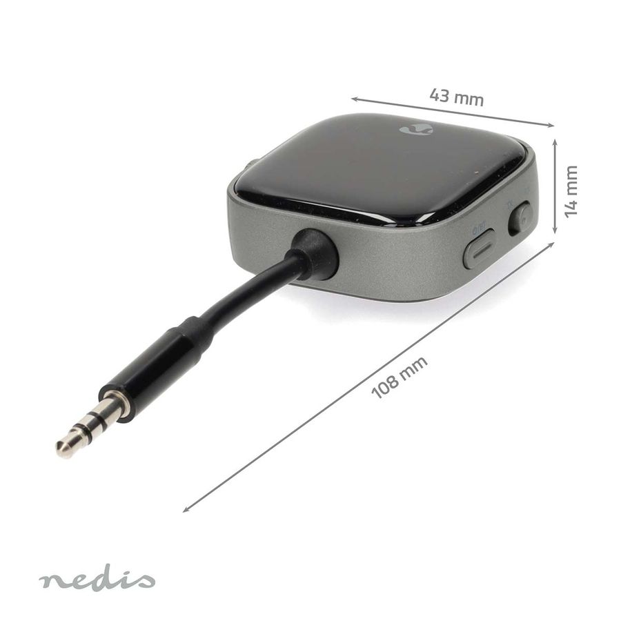 Nedis Bluetooth sender & mottaker, opptil 10 enheter samtidig