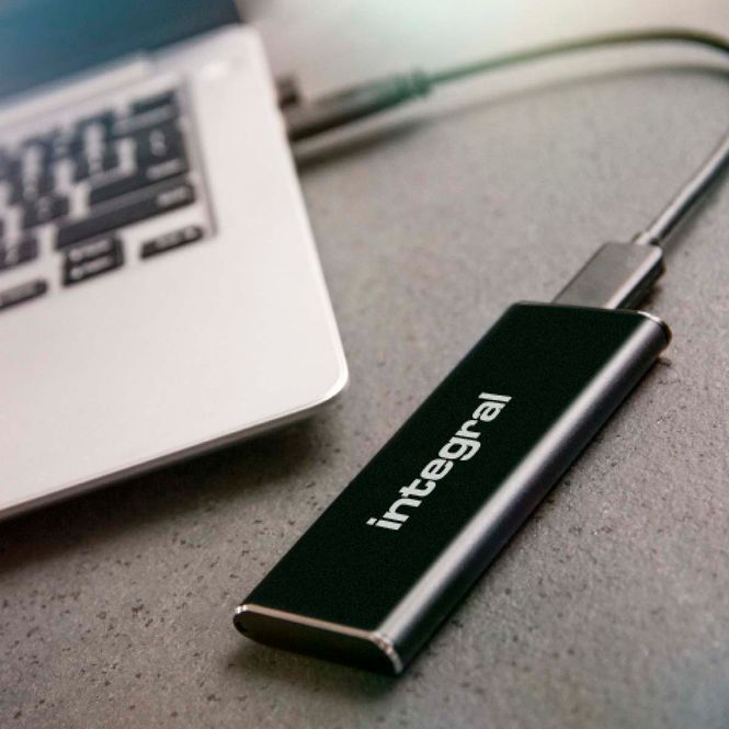 Hovedbilde Integral 1 TB SlimXpress bærbar SSD - Superhastighetsytelse