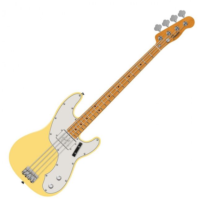 Hovedbilde Fender Vintera II '70S Telecaster Bass, Maple Fingerboard, Vintage White