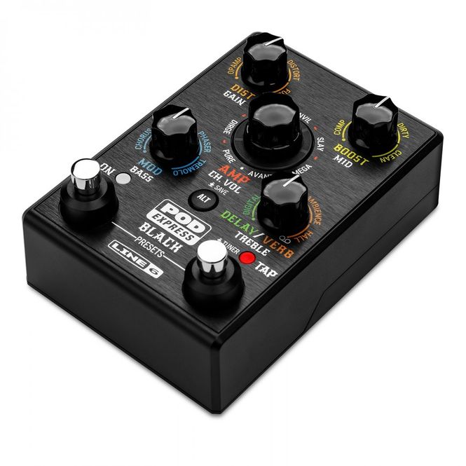 Hovedbilde Line 6 POD Express Black Multieffekt for Guitar