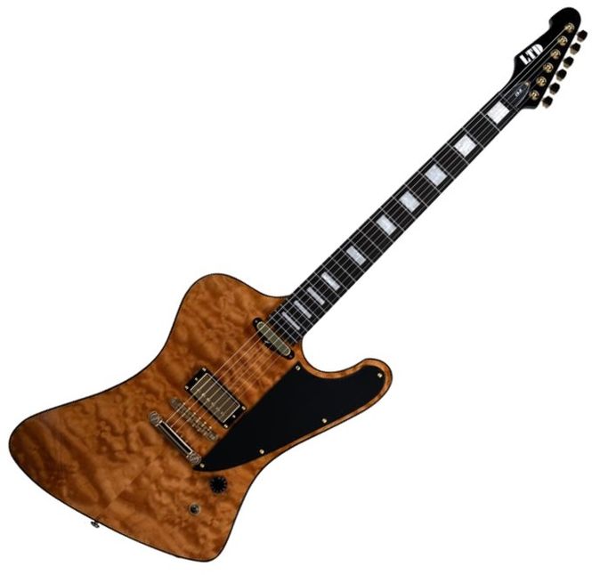 Hovedbilde ESP LTD Caleb Shomo CS-II, Elektrisk Gitar, Vintage Natural