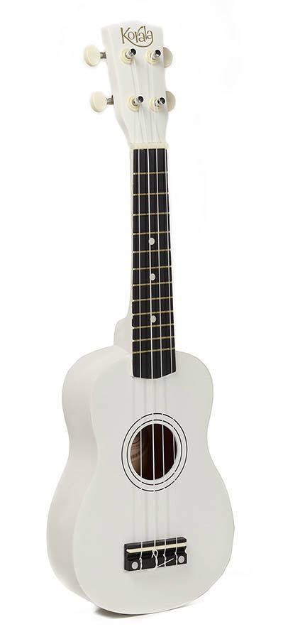 Korala UKS-15-WH Ukulele Sopran, Hvit