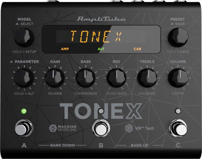Hovedbilde IK Multimedia Amplitube ToneX Gitareffektpedal