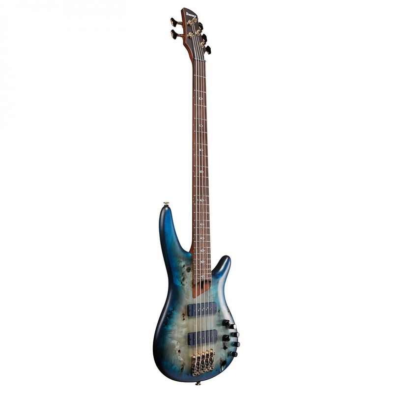 Ibanez SR6605-GFB Prestige med hardcase, 5-str, Ghost Fleet Blue Burst