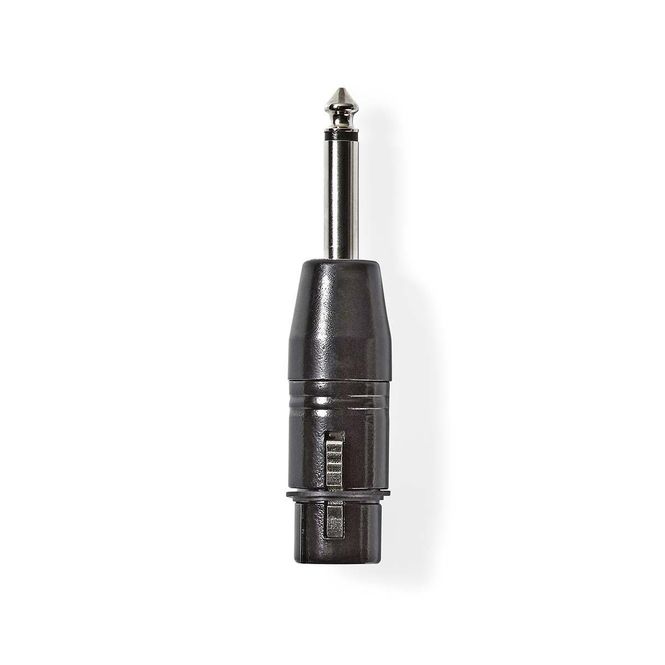 Hovedbilde Nedis XLR 3-Pin Hun til Mono Jack