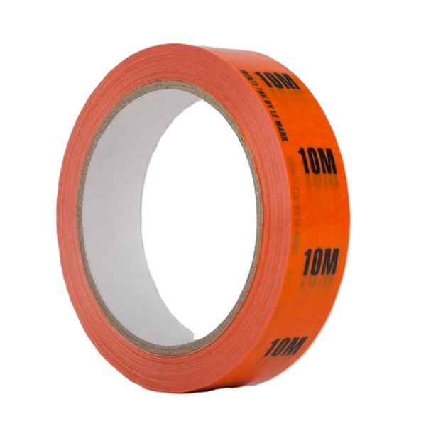 Identi-Tak Kabelmerkingtape, Oransje, 10M