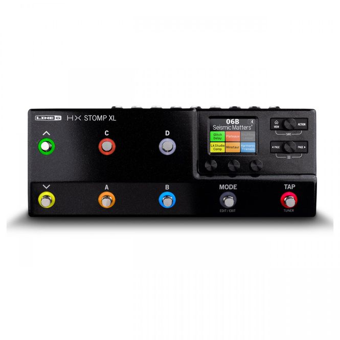 Hovedbilde Line 6 HX Stomp XL, profesjonell multi-funksjonell effektprosessor