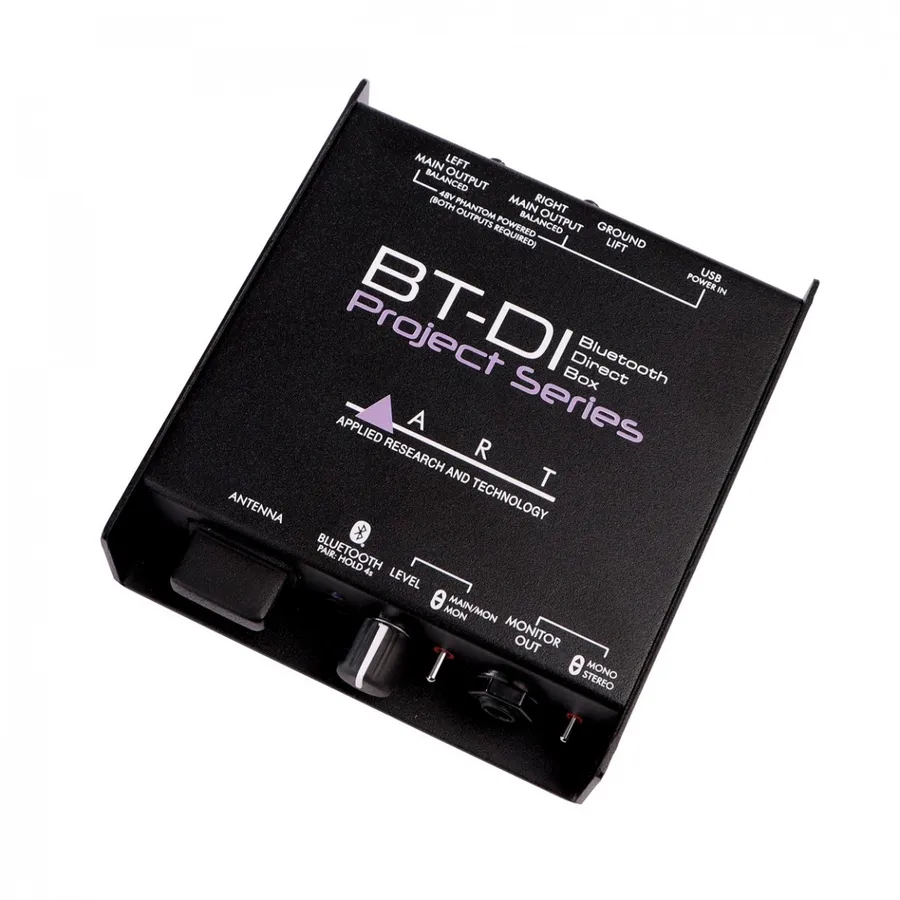 ART BT-DI Bluetooth DI Box, Bluetooth-tilkobling fra datamaskiner/mobil/tablets osv.