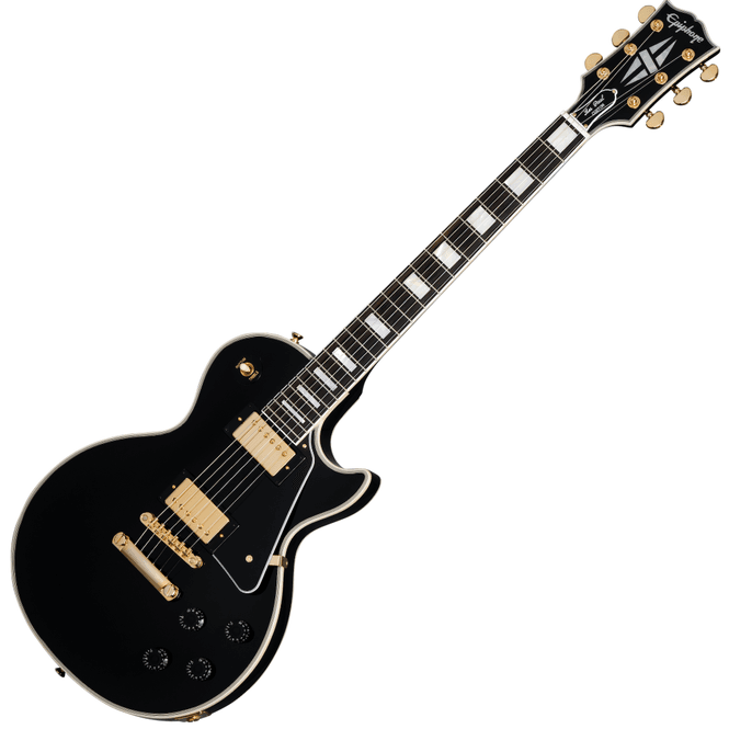 Hovedbilde Epiphone Les Paul 1959 Custom (inkl. koffert) EB Ebony (2024) Inspired by Gibson Custom