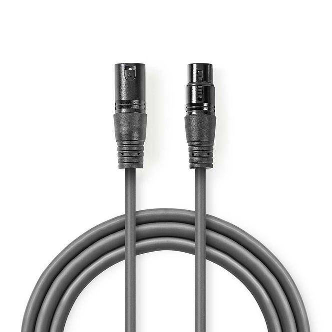 Hovedbilde Nedis DMX kabel, 3-pin, 0,5m
