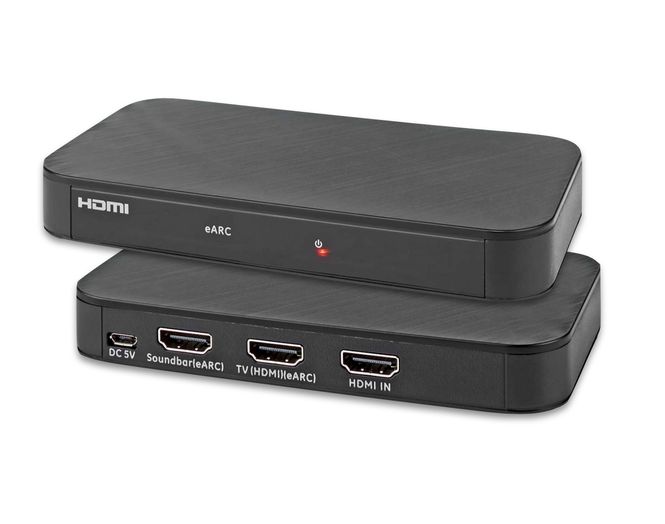 Hovedbilde Nedis Digital Audio Converter, 1x HDMI -inngang til 2x HDMI -utgang