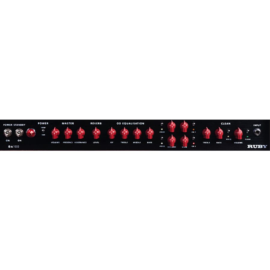 Blackstar HT Venue DA-100 Ruby Doug Aldrich 100W rørtopp