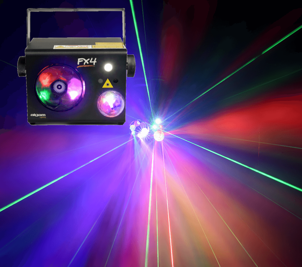Algam Lighting FX4 4 in 1 animasjonseffekter