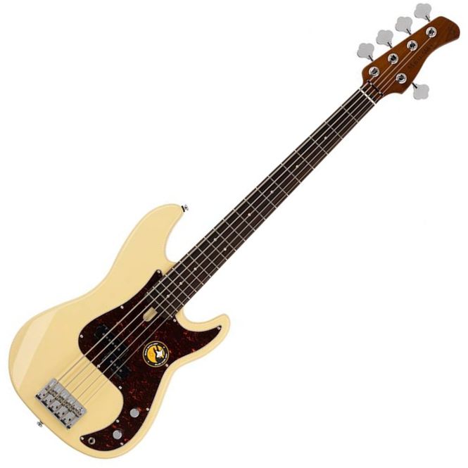 Hovedbilde Sire P5R Marcus Miller alder 5-string passive bass Vintage White