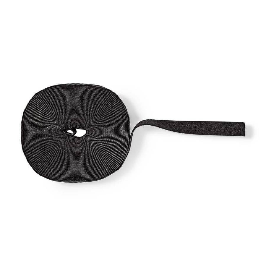 Nedis Velcro Cable Roll, 910cm borrelåsbånd som kan klippes til ønsket lengde
