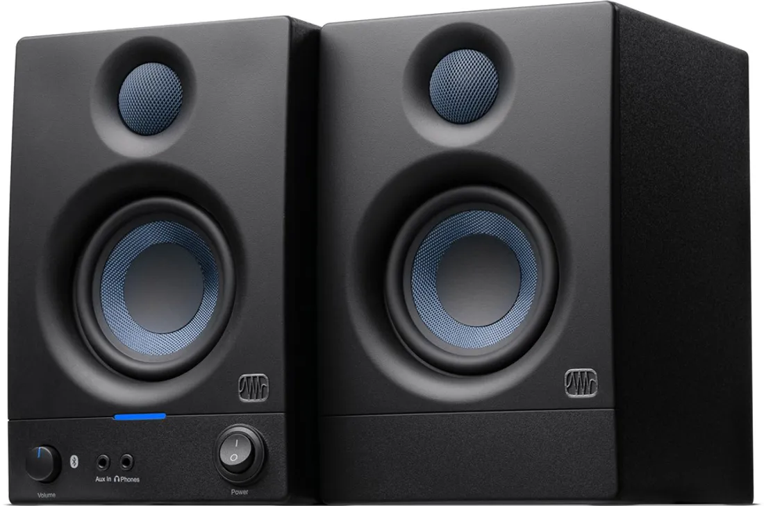 Presonus Eris 3.5BT 2nd Gen, sett med en aktiv/passiv monitor, Bluetooth