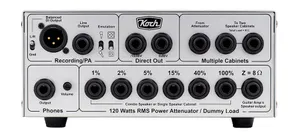 Hovedbilde Koch 120W power attenuator "Loadbox II" med DI og Cab Simulator 8 Ohm