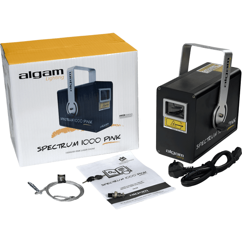 Algam SPECTRUM 1000PINK 1000mw PINK animation laser