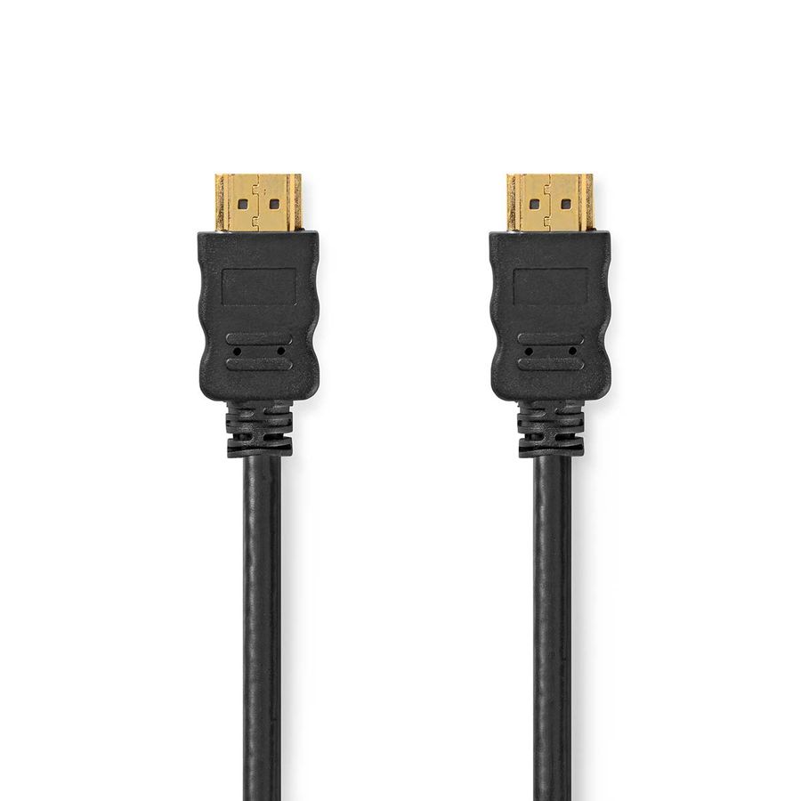 Nedis High Speed 4K HDMI kabel, Ethernet, 4K@30Hz, 10.2 Gbps, Gold Plated, 10m