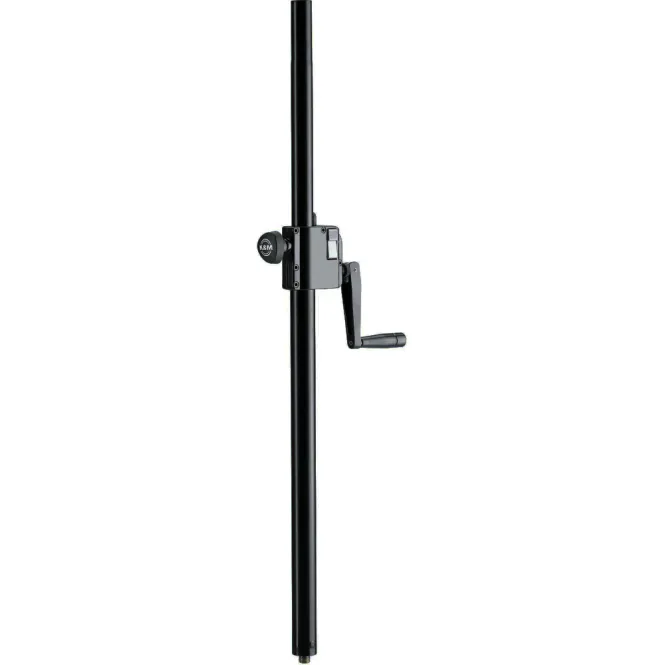 Hovedbilde K&M 21339 2-delt høyttalerstativrør i aluminium med sveiv, M20