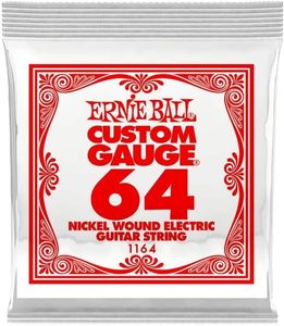 Hovedbilde Ernie Ball EB-1164, l&oslash;s streng, wound, til el-gitar .064w