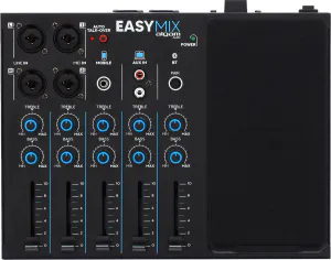 Hovedbilde Algam Audio Easymix, 5-kanals mikser med tr&aring;dl&oslash;s talkover