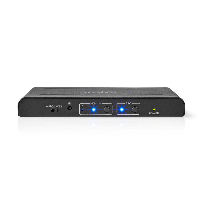 Nedis HDMI Extractor med ARC - Splitter HDMI-signalet til HDMI og lyd
