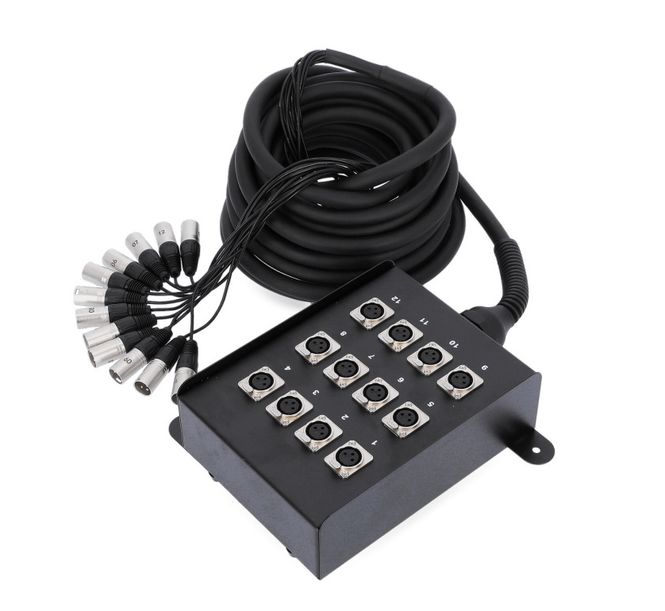 Hovedbilde Adam Hall Multikabel 12 x Send - 10m